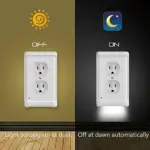 Outlet Wall Plate With Led Night Lights – No Batteries or Wires