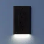 Outlet Wall Plate With Led Night Lights – No Batteries or Wires