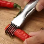 Stainless Steel Chopped Green Knife