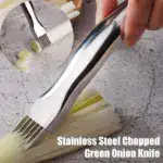Stainless Steel Chopped Green Knife