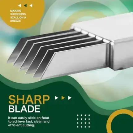 Stainless Steel Chopped Green Knife