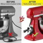 Kitchen Appliance Cord Organizer Stick On