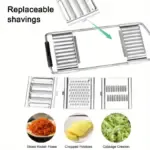 All-in-One Vegetable Slicer and Cutting Set