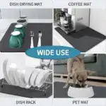 Ultra-Absorbent Kitchen Drying Mat