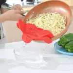 Kitchen Silicone Pot Strainer