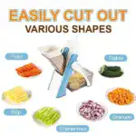 Safe Mandoline Slicer for Kitchen