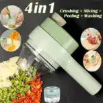 4 in 1 Portable Electric Vegetable Cutter Set