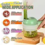 4 in 1 Portable Electric Vegetable Cutter Set - Image 6