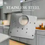 Stainless Steel Hinge Fixing Plate Bracket Kit
