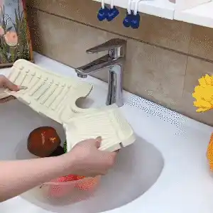 Silicone mat in action