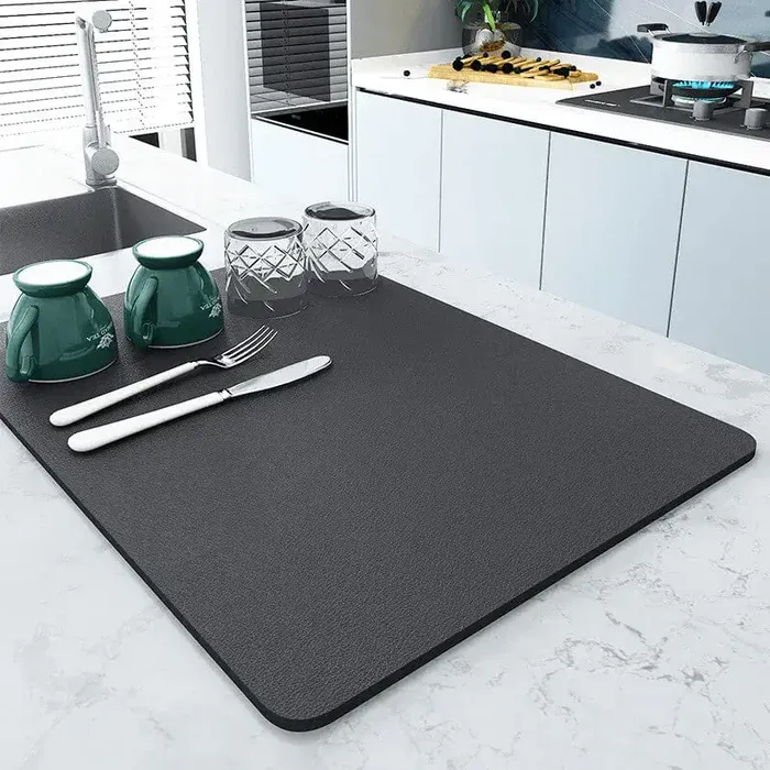 Ultra-Absorbent Kitchen Drying Mat Image