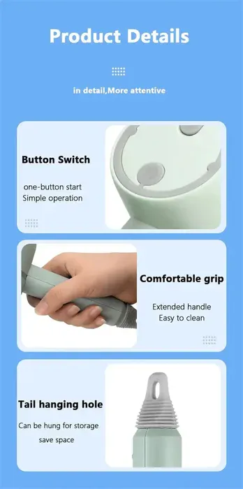 Smart Cleaning Brush features