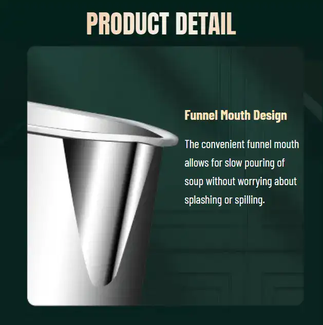 Frying pot design