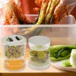 Pickle and Olives Jar Container with Strainer - Image 7