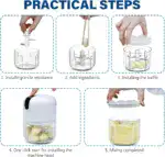 USB Rechargeable Mini Electric Chopper - Image 6
