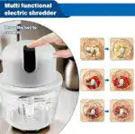 USB Rechargeable Mini Electric Chopper - Image 3