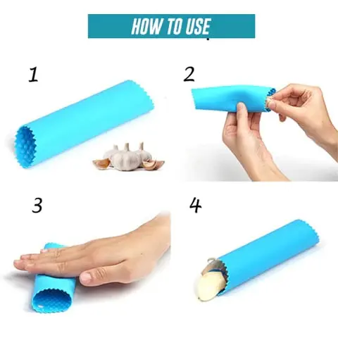 Garlic peeling tube
